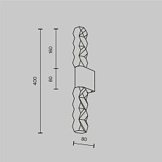 Бра Maytoni Selemo MOD328WL-L5BS3K 1