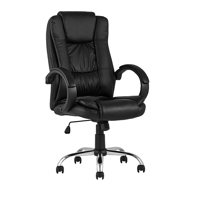 Кресло руководителя TopChairs Atlant черное D-430 black Фото № 1