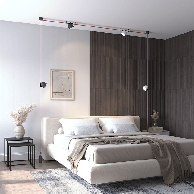 Трековый светильник Denkirs Belty Spot DK5542-WH+BK изображение 9 Трековый светильник Denkirs Belty Spot DK5542-WH+BK Фото № 9