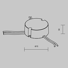 Источник тока Maytoni Lighting control 721028 2