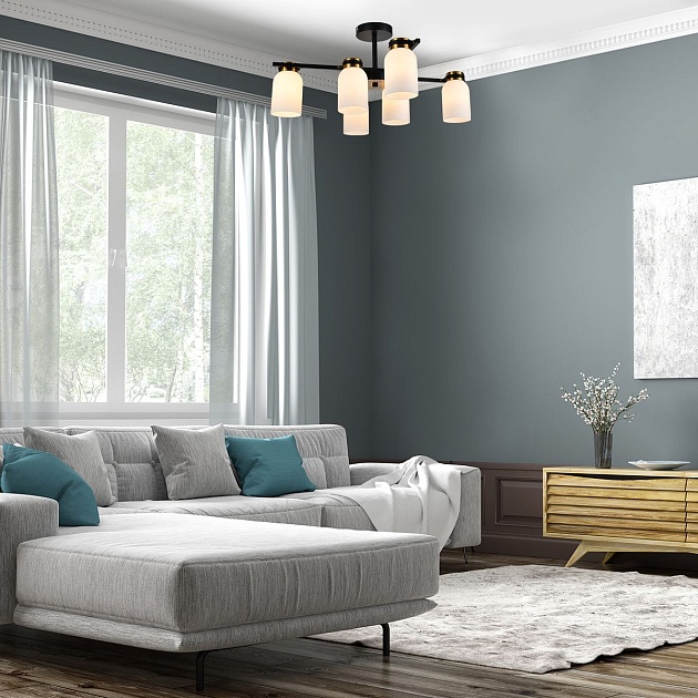 Потолочная люстра Escada Madison 1151/6P Фото № 5