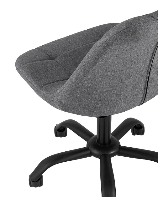 Поворотное кресло Stool Group Гирос рогожка серая HIGOS 1009-26 Фото № 6