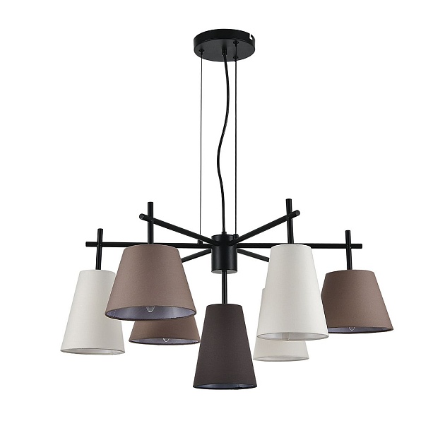 Подвесная люстра Indigo Abbinare 13032/7P Black V000534 изображение 1 Подвесная люстра Indigo Abbinare 13032/7P Black V000534 Фото № 1