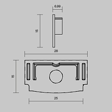 Комплектующие для профиля Maytoni Led Strip 642013 1