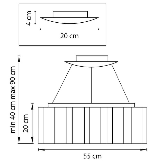 Подвесная люстра Lightstar Nubi Legno 802165 изображение 2 Подвесная люстра Lightstar Nubi Legno 802165 Фото № 2