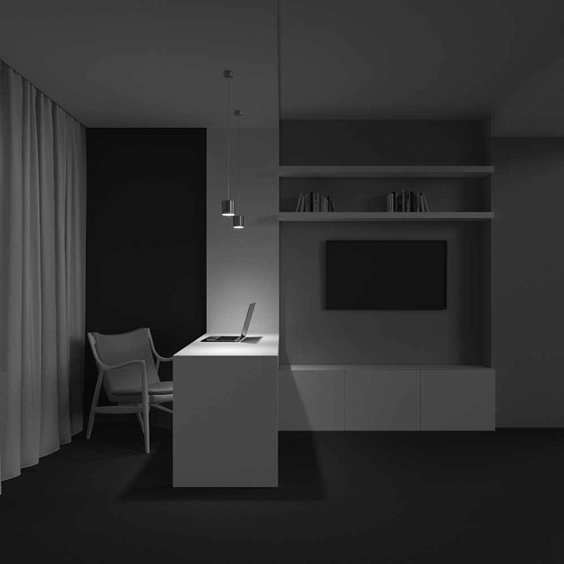 Подвесной светильник Maytoni Technical Polar P088PL-GX53-S Фото № 7