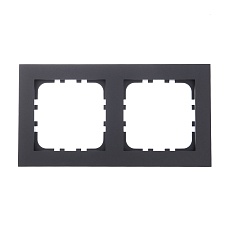 Рамка LK Studio 2-постовая (черный бархат) LK80 844208-1