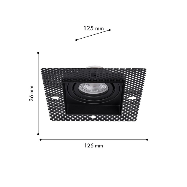 Встраиваемый светильник Favourite Lamppu 4536-1C изображение 2 Встраиваемый светильник Favourite Lamppu 4536-1C Фото № 2