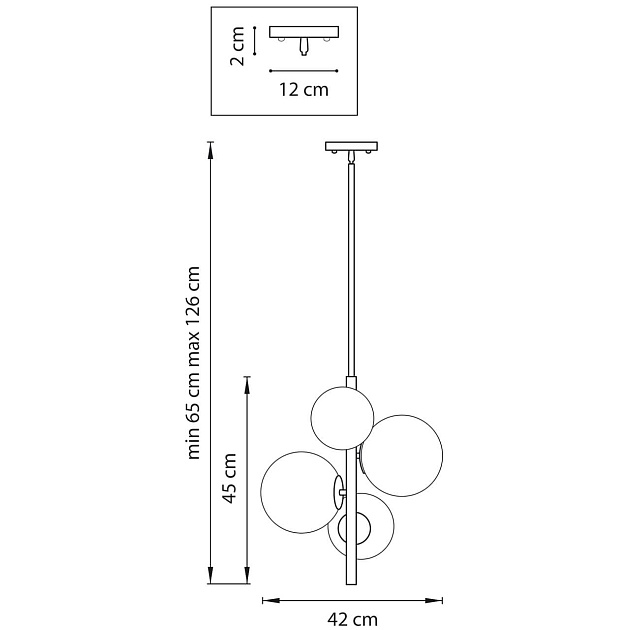 Подвесная люстра Lightstar Croco 815043 Фото № 3
