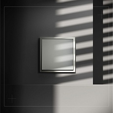 Выключатель с самовозвратом встраиваемый Voltum S70 одноклавишный 10А, (сталь) VLS010605 5