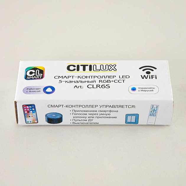 Контроллер Citilux Смарт CLR6S изображение 2 Контроллер Citilux Смарт CLR6S Фото № 2