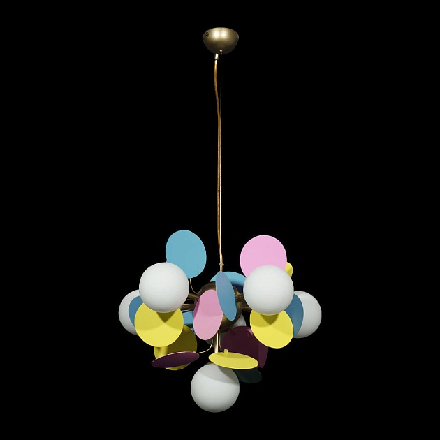 Подвесная люстра Loft IT Matisse 10008/6 Mult изображение 7 Подвесная люстра Loft IT Matisse 10008/6 Mult Фото № 7