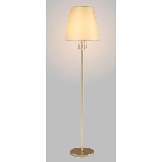 Торшер Crystal Lux Renata PT1 Gold Фото № 4