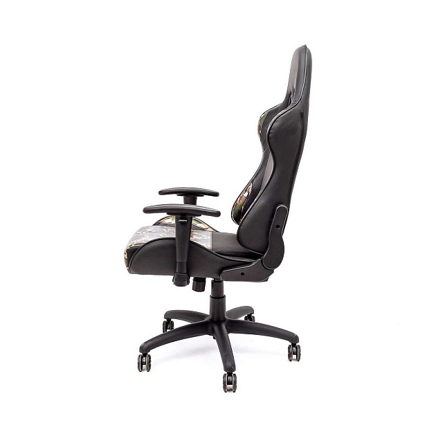 Игровое кресло AksHome Military черный, экокожа 80008 изображение 16 Игровое кресло AksHome Military черный, экокожа 80008 Фото № 16