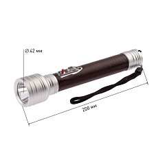 Ручной светодиодный фонарь ЭРА Авиатор от батареек 208х42 280 лм MB-903 Б0046380 1