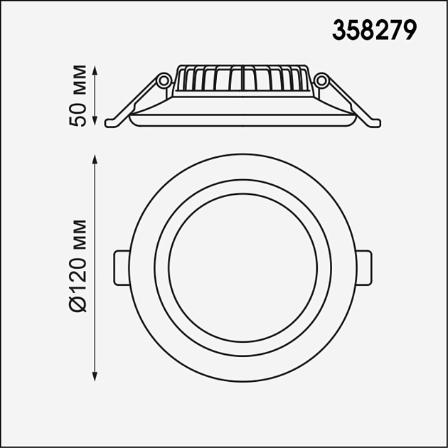 Встраиваемый светодиодный светильник Novotech Spot Joia 358279 Фото № 2
