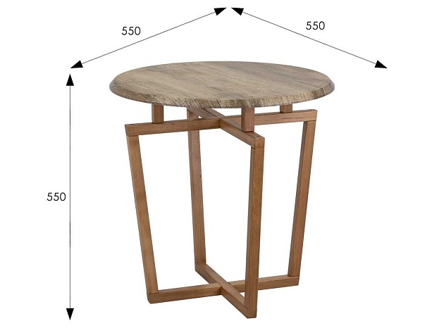 Журнальный стол Мебелик Рилле 440 007601 Фото № 3