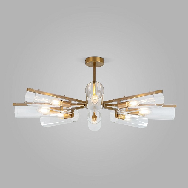 Потолочная люстра Eurosvet Trompeta 70144/8 латунь Фото № 4
