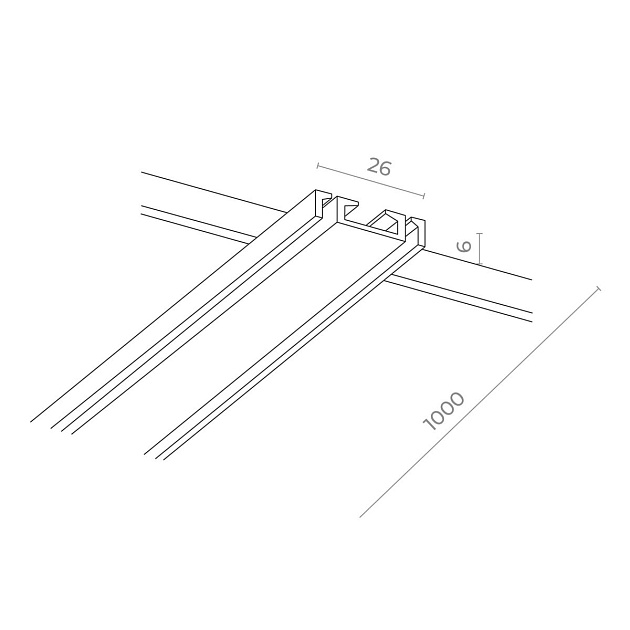 Шинопровод магнитный ST Luce Skyflat ST067.419.00 Фото № 2