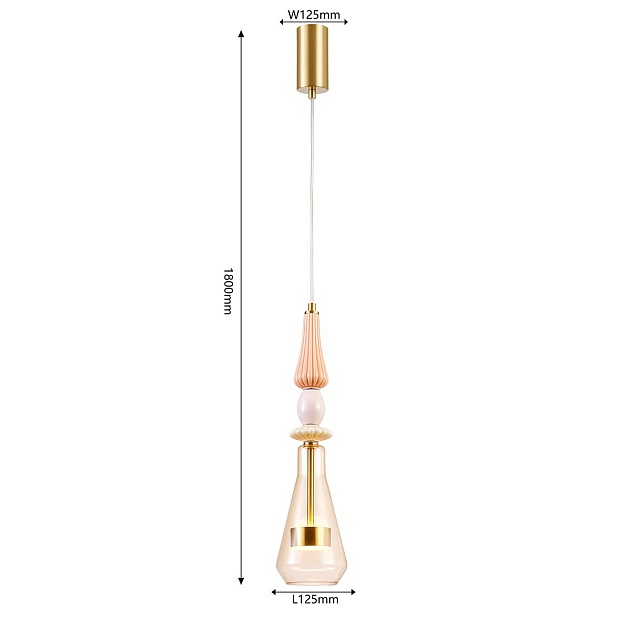 Подвесной светодиодный светильник Favourite Dolci 4464-1P Фото № 2