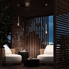 Подвесной светильник Maytoni Outdoor O491PL-L6W3K 1