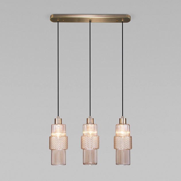 Подвесной светильник Eurosvet Soho 50209/3 бронза Фото № 1