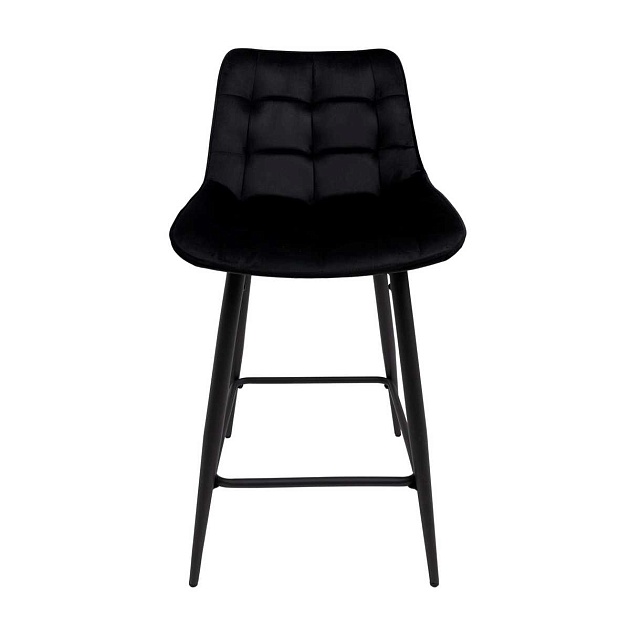 Полубарный стул AksHome Linx черный, велюр 86209 изображение 12 Полубарный стул AksHome Linx черный, велюр 86209 Фото № 12