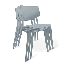 Кухонный стул Sheffilton SHT-S110-P серый/серый 2249343210