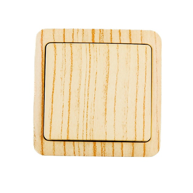 Выключатель Lezard Viola беленый дуб 751-5200-100 изображение 1 Выключатель Lezard Viola беленый дуб 751-5200-100 Фото № 1