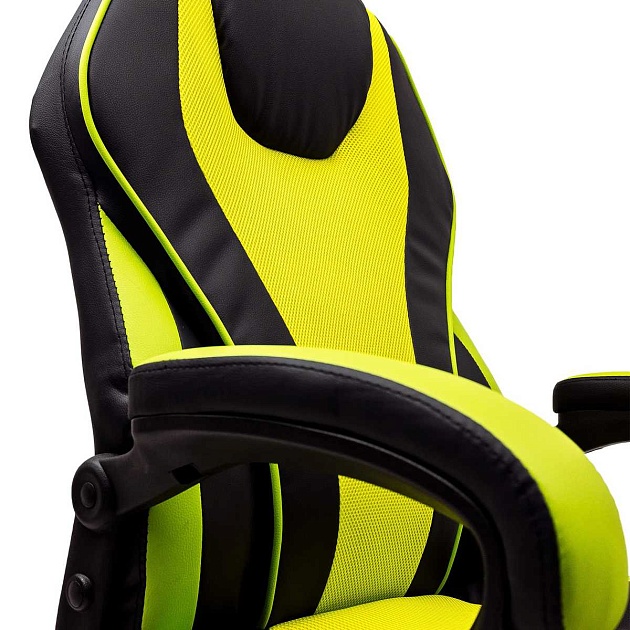 Игровое кресло AksHome Forsage зеленый, экокожа 73356 Фото № 7