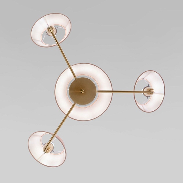 Подвесная люстра Eurosvet Milos 60153/6 латунь Фото № 5