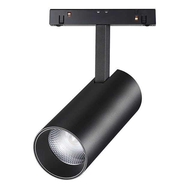 Трековый низковольтный светодиодный светильник Novotech Shino Flum 358424 Фото № 1
