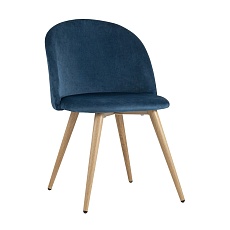 Кухонный стул Stool Group Лион велюр голубой DC-69030 HLR-63