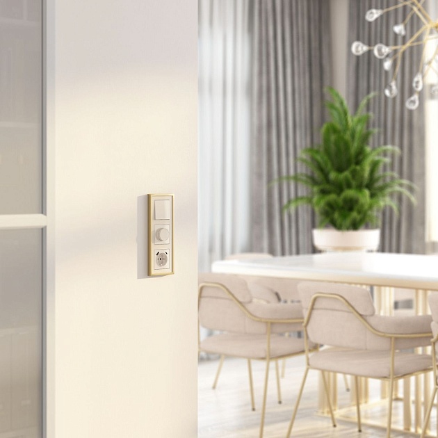 Диммер Werkel айвори акрил W1142043 4690389197079 Фото № 2