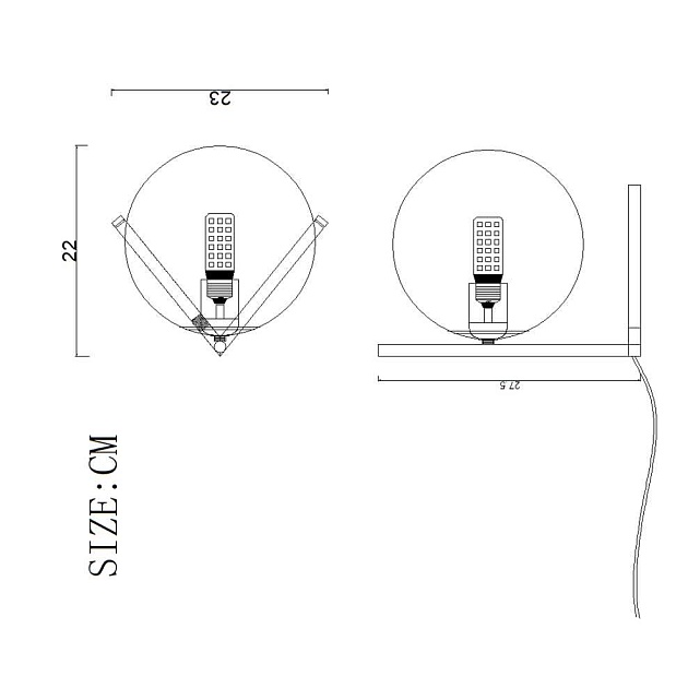 Настольная лампа Imperium Loft Stem 141031-26 Фото № 11