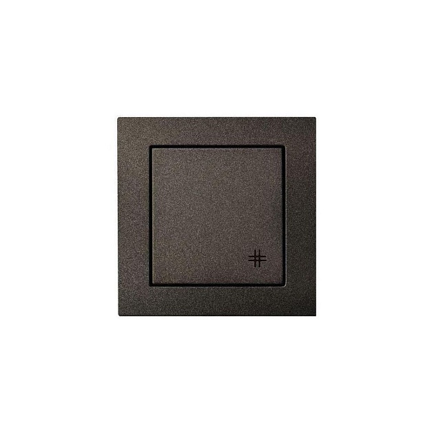 Переключатель перекрестный Liregus Epsilon антрацит 28-108 Фото № 1