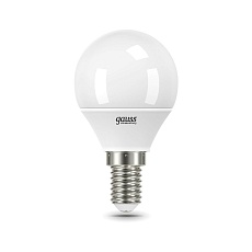 Лампа светодиодная Gauss E14 12W 3000K матовая 53112 2
