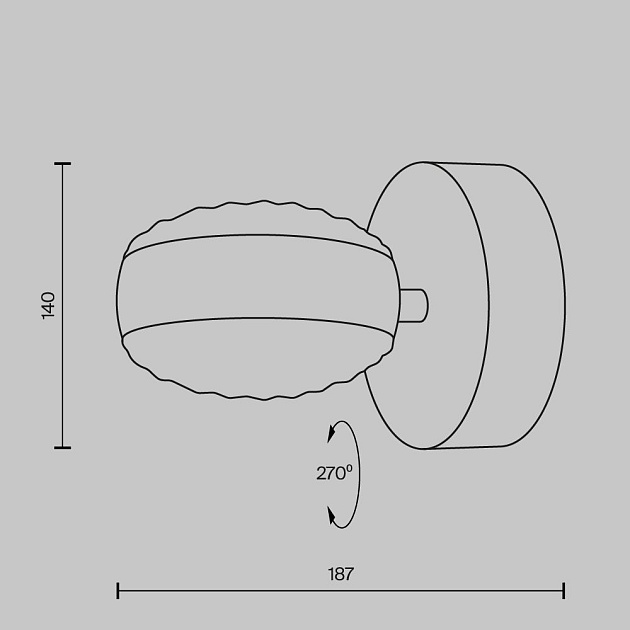 Бра Maytoni Mind MOD299WL-L10BS3K изображение 9 Бра Maytoni Mind MOD299WL-L10BS3K Фото № 9