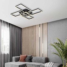 Потолочный светильник LED4U L11004-5 BK 1