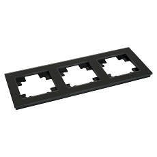 Рамка 3-постовая Stekker Катрин черный матовый GFR00-7003-05М 49602 4