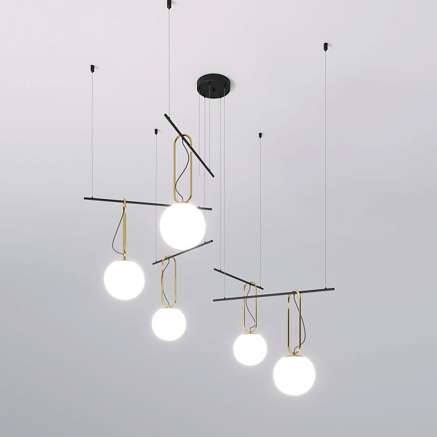 Подвесная люстра Eurosvet Riche 70143/5 черный Фото № 6