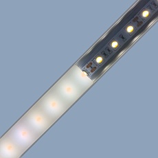 Профиль встраиваемый с рассеивателем серебро 1м. Apeyron 08-11 5