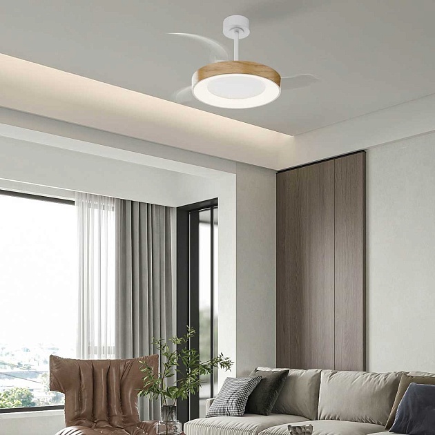 Люстра-вентилятор Mantra NISEKO FAN M 9011 Фото № 6