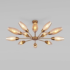 Подвесная люстра Eurosvet Thalia 60140/12 золото