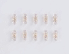 Соединитель прямой AMBRELLA LIGHT ILLUMINATION COB 12/24V для лент 5mm (2 конт.) (10шт. в комплекте) GS6341 3