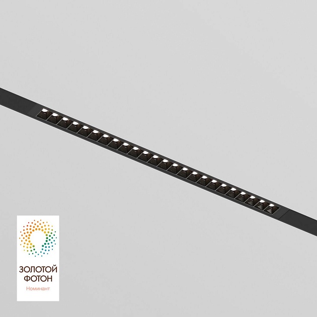 Трековый светодиодный светильник Denkirs Smart Grill DK8002-BK Фото № 1