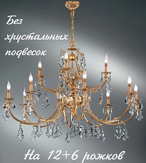 Подвесная люстра Nervilamp 586/12+6