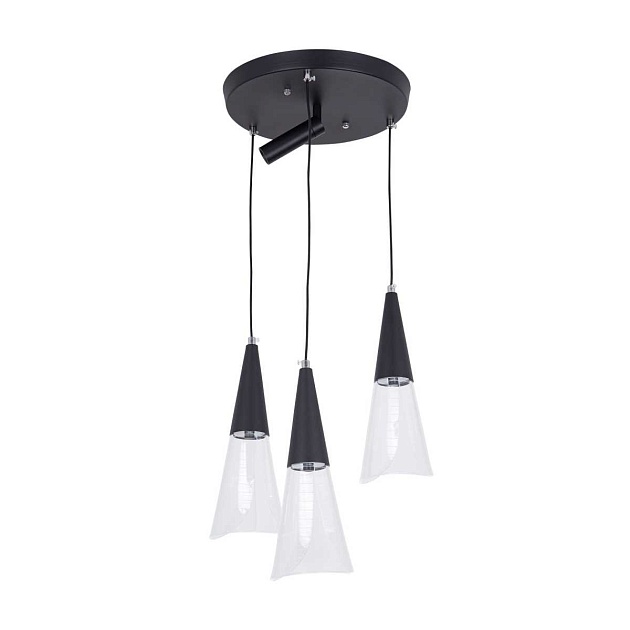 Подвесной светильник LED4U L7106-4 BK изображение 1 Подвесной светильник LED4U L7106-4 BK Фото № 1