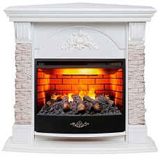 Электрокамин Realflame Athena Corner GR с очагом 3D Firestar 25,5 344135