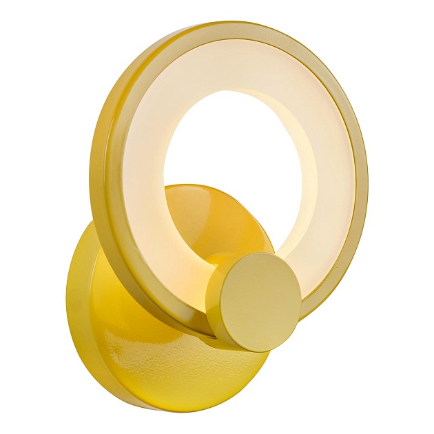 Настенный светильник iLedex Ring A001/1 Yellow Фото № 1